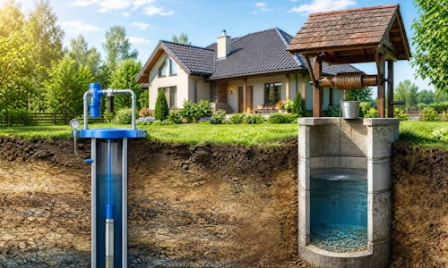 Автономное водоснабжение загородного дома Ростов-на-Дону: скважина или колодец 